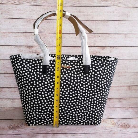 Kate Spade Shore Street Margareta Musical Polka Dots Large Tote - Picture 14 of 16